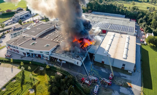 Großeinsatz in Hallein